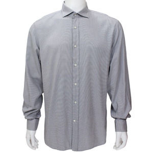 Ralph Lauren Purple Label Patterned Dress Shirt Cotton